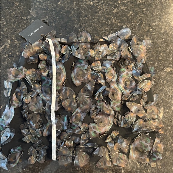 Cynthia Rowley Ombré Butterflies Organza Miniskirt Small NWT - Picture 8 of 11